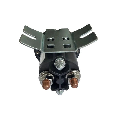 Heavy Duty 12V 24V 200A Electric Stacker Forklift Tail Plate Oil Pump Start Switch Relay DC Contactor close-up view.