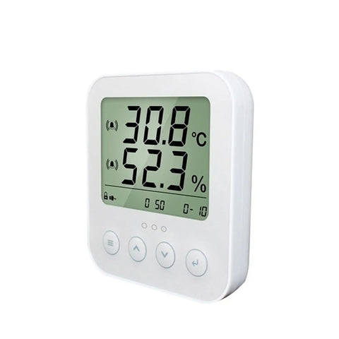Wall Mounted Temperature And Humidity Transmitter With LCD Display RS485 Modbus 4-20mA And 0-10V Outputs HVAC Sensor