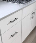 10 Pack Cabinet Handles 4 Inch Hole Center Pulls Soft Iron Hardware For Kitchen Cabinets Drawers Dressers And Furniture Built Tough To Last