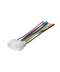 Honda Civic 1999 To 2000 In Dash Mounting Kit 3 Item Bundle wire harness for car stereo installation with DIN connectors