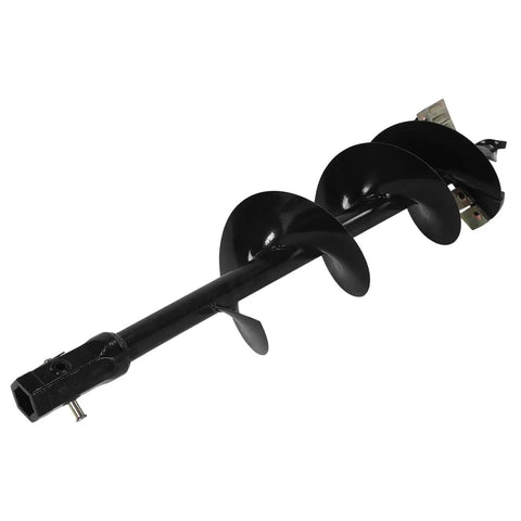 Heavy Duty 12 By 52 Inch Auger Drill Bit With 2 Inch Hex Connection For Excavator Post Hole Digger