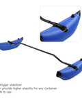Blue Inflatable Kayak Stabilizer Outrigger Kit For Canoes And Boats Floating Balance Accessory Lightweight PVC stabilizer