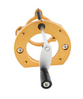 Built Tough Router Lift Base For Woodworking Shop With Smooth 70 Millimeter Height Adjustment premium aluminum alloy frame with handle.