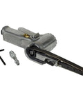 Air Angle Belt Sander And Grinding Machine Kit With 1/4 Inch Air Hose Fitting, compact design for precision sanding and grinding.