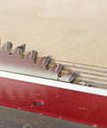 10 Inch Ultra Smooth Crosscut Saw Blade With 80 Teeth, Five Eighths Inch Bore, One Eighth Inch Kerf, Nickel Armor Coating cutting wood