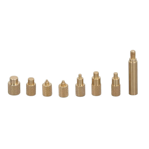 Brass Threaded Soldering Iron Tips Heat Set Inserts, Pressure Heads For 3D Printer Accessories, Interchangeable With Common 936 Tips