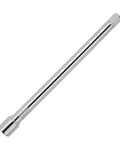 Grease Monkey Approved 10 Inch Socket Extension Bar For Half Drive Ratchets Anti Slip Grip Rust Proof Alloy Steel, smooth design.