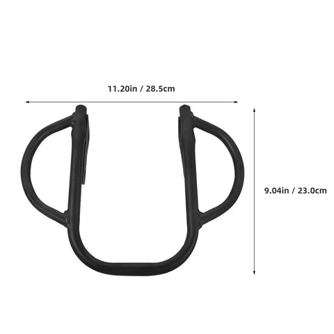 Rear Swingarm Assembly For ATV And Motorcycle Iron Metal Frame With Reinforced Structure Sturdy Black Swingarm For 150 To 250CC Dirt Bike Reduces Chain Wear And Improves Shock Absorption Easy Install Durable Precision Fit With Vibration Dampening For, black iron swingarm with 11.20in width and 9.04in height