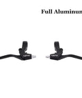 Beefy Aluminum Alloy Bike Brake Levers 2 Pack Compatible With Caliper Side Pull V Brake And Disc Brakes Fit Most Bikes Lightweight Yet Durable