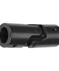 Heavy Duty Universal Joint Connector Coupling With Strong Metal Build 5/8 Inch Beam, black metal shaft coupler
