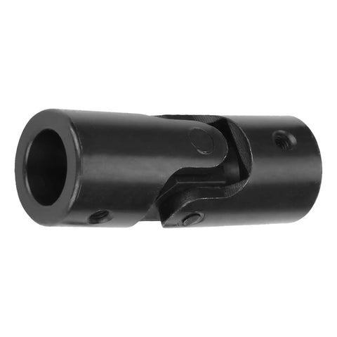 Heavy Duty Universal Joint Connector Coupling With Strong Metal Build 5/8 Inch Beam, black metal shaft coupler