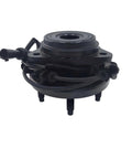 Front Rust Resistant Wheel Bearing Hub 4X4 Fit For Ford Ranger 2003 2009 Explorer 1995 2001 Explorer Sport 2001 2003 Mercury Mountaineer 1997 2001 With ABS Replacement 515052, front view with ABS sensor visible