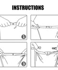 Instructions for sealing Ultimate Five Pack Waterproof Dry Sack Set, Ultra Lightweight Outdoor Gear Bags In 20L 12L 10L 6L And 3.5L, Built Tough