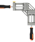 Heavy Duty Right Angle Clamp 90 Degree Corner Clamping Tool for Woodworking and Metal Frames with Double Handle Aluminum Die Cast Body