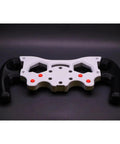 Rock Solid F1 Style Racing Wheel Mod Kit For Logitech G29 G920 G923, featuring ergonomic grip and button overlay.