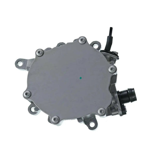 eMfurniture Aluminum Vacuum Pump For Mercedes Benz Cl63 2011-2014 Gl450 Gl63 Gle350 Gle400 Gle43 Replacement Part 2762300165 top view showing durable aluminum design.