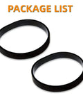 Flat Pump Belts For Bissell PowerForce And TurboClean Pet Carpet Cleaners Replacement Belts 1606428 Pack Of 2 displayed