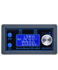Front view of CNC DC DC Buck Boost Converter CC CV 0.5 To 30V 4A Power Module with digital display and controls.
