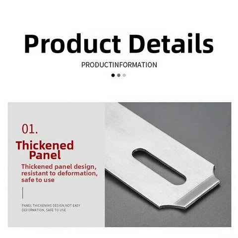 Thickened panel of Beefy Stainless Steel Hasp Latch For Barns And Heavy Duty Gates With A Smooth Black Finish.