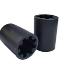 Sprocket Coupler Set For Screw Drive Garage Door Openers 25A18 25C20 4 Pack Easy DIY Friendly Fix Fits 1000SD 2000SD 2110 2220 4600 4620 4640 9902 And Other Compatible Units, black 1.5-inch couplers