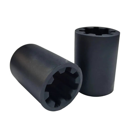 Sprocket Coupler Set For Screw Drive Garage Door Openers 25A18 25C20 4 Pack Easy DIY Friendly Fix Fits 1000SD 2000SD 2110 2220 4600 4620 4640 9902 And Other Compatible Units, black 1.5-inch couplers