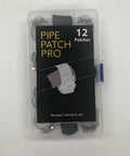 Emergency Pipe Repair Kit with 12 Patches and Clamps in packaging for quick leak fix on copper, PVC, and metal pipes
