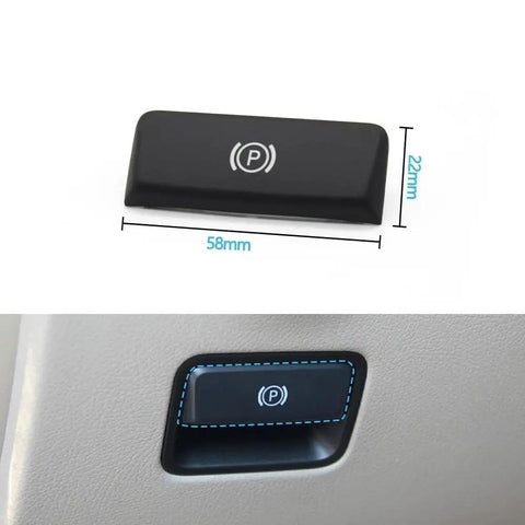 Slick Electric Parking Brake Actuator Switch Replacement For Mercedes ML Class W166 2012 2015, showing size and design details.