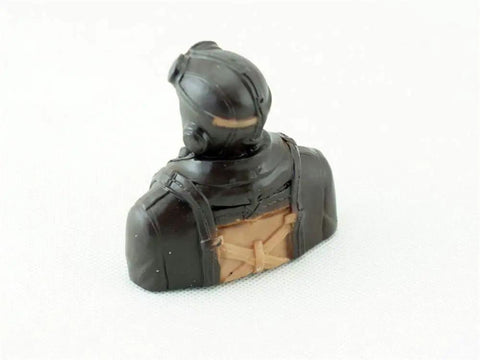 Rear view of One Sixth Scale Pilot Figure For Model Aircraft Cockpit Decoration And RC Plane Display Accessory