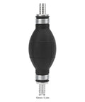 Manual Siphon Pump For Gasoline And Oil Transfer Hand Operated Fuel Extractor With 10mm Hose No Spill Easy Liquid Transfer Tool For Hydraulic Equipment Marine And RV Use, black hand pump