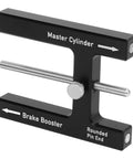 No Fuss Brake Booster Push Rod Adjustment Gauge Tool Machined From Heavy Duty Aluminum for measuring master cylinder and brake booster.