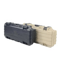Black and beige waterproof multi tool box organizer with lockable lid for home garage and workshop large capacity storage case for hand tools