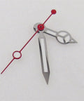 Watch Hands Replacement Set For NH35 NH36 NH35A NH36A 7S35 4R35 7009 Automatic Movements with green lume red second hand