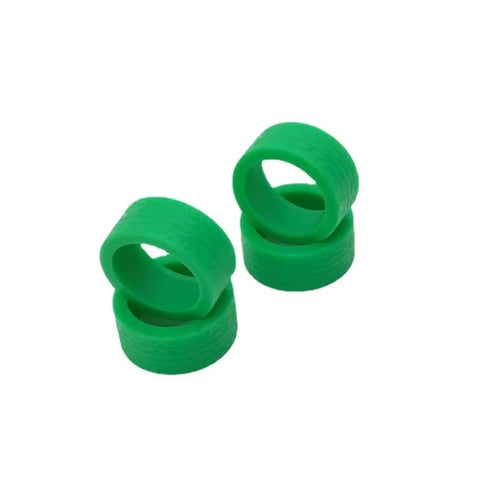 Light Green 22mm And 22.5mm Racing Tire Skin Upgrade For 1 28 Scale RC Cars Wheel Rim Cover Set Pattern Tire Skins To Beef Up Stability Reduce Friction And Protect Internals High Quality Spare Parts
