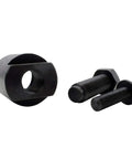 Rock Solid M36 X 1.5RH Flywheel Puller Tool For Aprilia RSV4 2009-2019 with threaded black steel bolts and nut.
