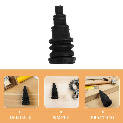 Premium Heavy Duty Rubber Grommet Kit For Vehicle Cable Wiring Harness Fire Resistant Waterproof Sleeve Durable Wire Protection Plugs Auto Car Wire Management Sealing, black rubber grommet