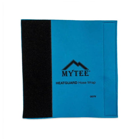 Blue Mytee Heatguard hose wrap for the 8501V 15 Foot Vacuum And Solution Hose Combo For Carpet Extractors, protection accessory.