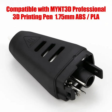 Replacement 3D Pen Nozzle For Pro 3D Printing Scribbler With Quick Snap In Design No Tools Needed Easy Swap Fits One Point Seven Five Millimeter ABS PLA Filaments RP800A RP600A V4 OLED Screen Spare Tip And Screwdriver