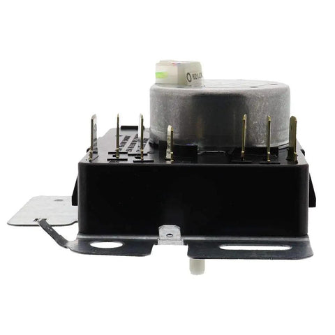 Side view of Easy Install Dryer Timer Replacement For Whirlpool Maytag KitchenAid JennAir Amana Magic Chef Admiral Norge Roper