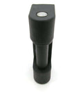Front view of Hinge Block Assembly For Backhoe And Heavy Machinery Models Part No 331/31247 Replacement Kit, black metal construction