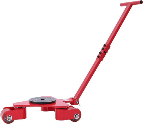Heavy Duty Machinery Skates Featuring Killer 4409 Pound Load Rating And Smooth Rolling 360 Swivel Polyurethane Rollers for easy movement.