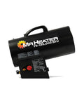 Portable 125000 BTU Propane Forced Air Heater For Construction Sites With 10 Feet Hose And Regulator Quiet Burner Technology