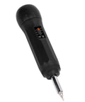 Jiawu Preset Torque Wrench 0.2-1.2Nm Precision Torsion Tool With S2 Bit Set showing black design, adjustable torque settings for bike repair.