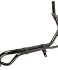 Heavy Duty Heater Pipe And Coolant Bypass Line For Honda Accord Crv Crosstour Direct Bolt On Iron Core Oem Style 19510 R40 A60 view showing sleek black iron design.