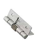 Automatic Spring Hinge Hardware With Fast Resetting Mechanism Smooth Self Closing Design in sleek metal for easy installation.