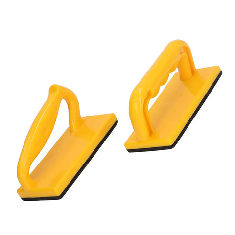 Two Pack Safety Push Block Set With High Visibility No Slip Grip For Woodworking On Table Saws Jointers And Routers Delivers Snug Control Safer Cuts And Precise Workpiece Handling For Every Cut