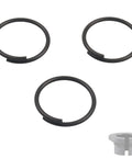 Three Pack O Ring Shifter Bushing Lock Ring Replacement For VW Shift Lever Bushing Compatible With Volkswagen Transmissions