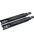 Heavy Duty Cold Rolled Steel Wardrobe Drawer Slides With Hydraulic Damping Soft Close For Quiet, Full Extension Three Section Design