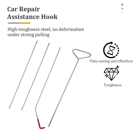 63 Inch Long Reach Tool For Cars Portable Reacher Grabber With Adjustable Length Pro Grade Emergency Wheel Pin Puller Hook Kit Stainless Steel Build Durable Rust Resistant Universal For SUV Van Sedan Everyday Car Care
