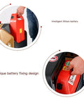 Heavy Duty Manual Pallet Jack Full Electric Truck With 3300 Lbs Capacity And Thickened Alloy Frame showing lithium battery and unique fixing design.