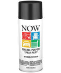 Heavy Duty Enamel Spray Paint In Slick Black Gloss Finish Quick Drying Rust Resistant Coating Hella Durable Formula Bulk Sixty Nine Ounce Cans For Garage And Shop Makeovers can displayed on a white background.